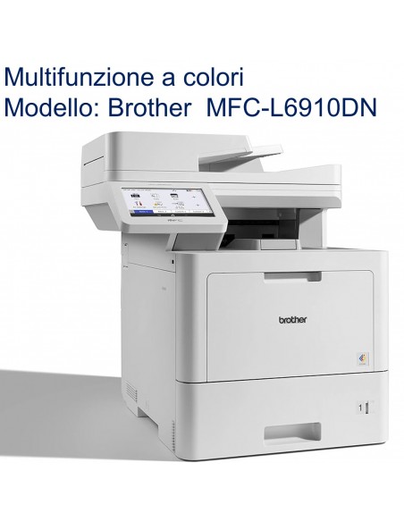MULTIFUNZIONE BROTHER LASER MFC-L9635CDN A4 40PPM Display 7"