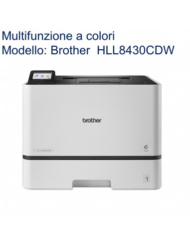 STAMPANTE BROTHER LASER HL-L8430CDW A4 COLORI 31PPM DUPLEX IN STAMPA WiFi