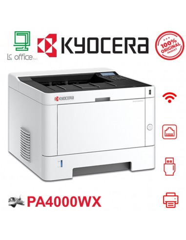STAMPANTE KYOCERA ECOSYS PA4000wx A4 40PPM 512MB 250FF LAN WiFi USB