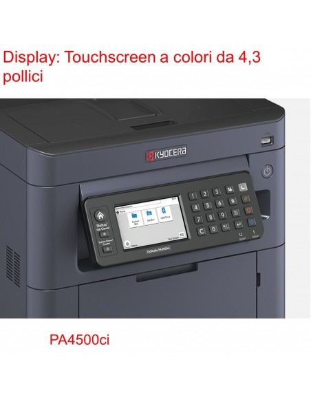 KYOCERA TASKalfa PA4500ci con display a  colori
