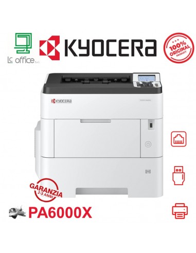 STAMPANTE KYOCERA ECOSYS PA6000x A4 60ppm DUPLEX LAN USB