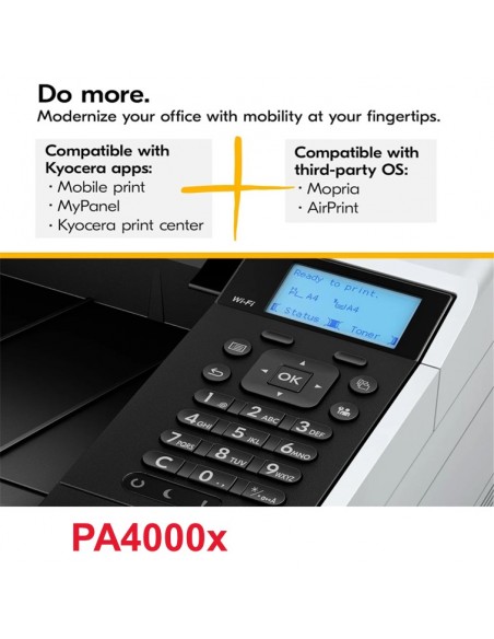 STAMPANTE KYOCERA ECOSYS PA4000x A4 40ppm