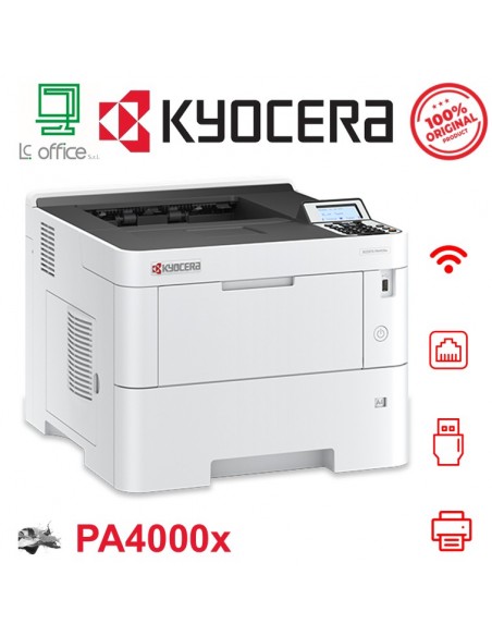 STAMPANTE KYOCERA ECOSYS PA4000x A4 40ppm  LAN USB