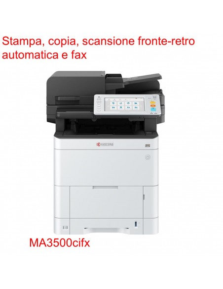KYOCERA ECOSYS MA3500cifx Multifunzione A COLORI