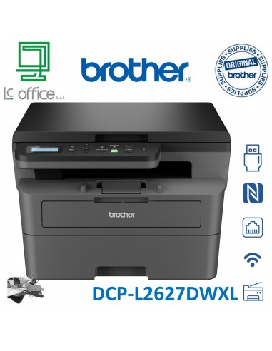 MULTIFUNZIONE BROTHER LASER DCP-L2627DWXL A4 DUPLEX USB2.0 WiFi