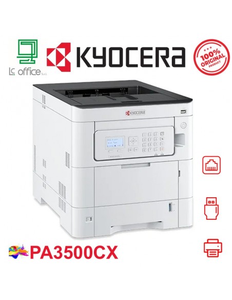 STAMPANTE KYOCERA ECOSYS PA3500cx A4 35ppm DUPLEX LAN USB