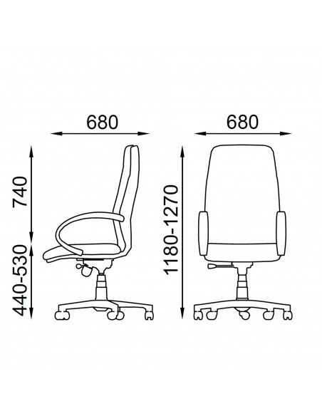 misure seduta Seipo Beta B0081