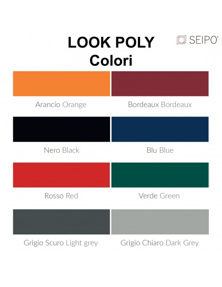 colori sedute Look Poly Seipo