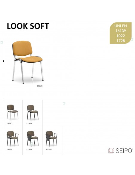 modelli  sedie Look Soft seipo