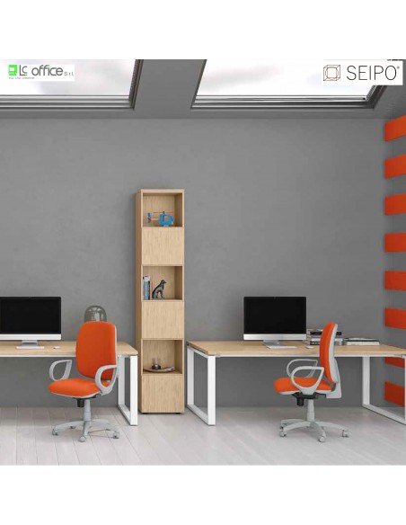 modelli sedie operative Golbe grigio Seipo