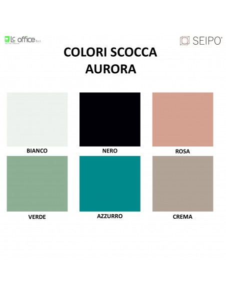 Colori monoscocca modelli Aurora Seipo