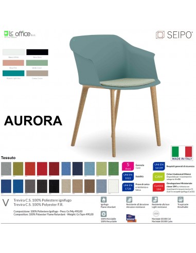 Modelli sedute AURORA SOFT Seipo