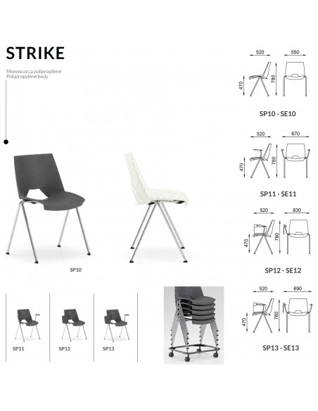 modelli sedute STRIKE SEIPO