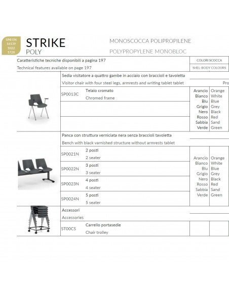 MODELLI STRIKE SEIPO