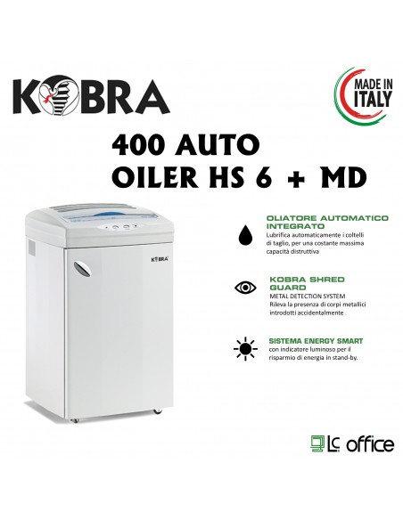 Distruggi Documenti Kobra 400 HS 6 DESCRIZIONE