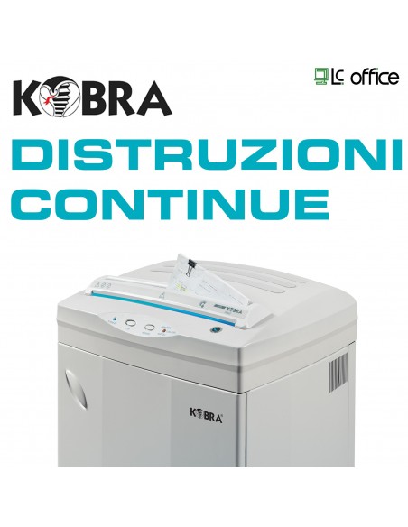 Distruggi Documenti Kobra 400 HS 6 DIUSTRUZIONI