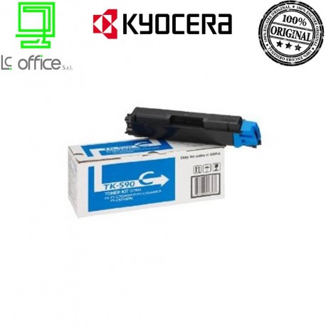 TONER ORIGINALE KYOCERA TK-590C