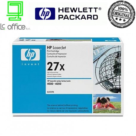 TONER ORIGINALE HP NERO C4127X