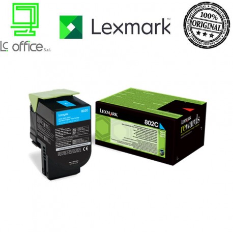 LEXMARK TONER 80C20C0 CIANO