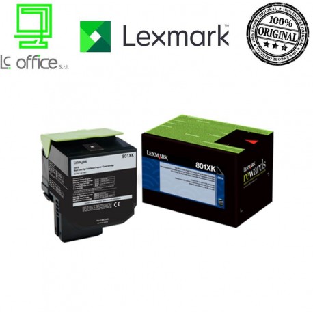 LEXMARK TONER  80C2XK0 NERO