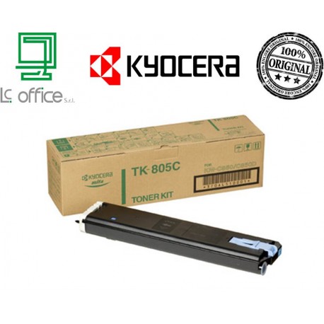 KYOCERA TK-805C 10k TONER ORIGINALE 