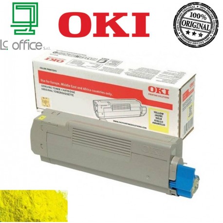 Toner ORIGINALE OKI yellow 46471101