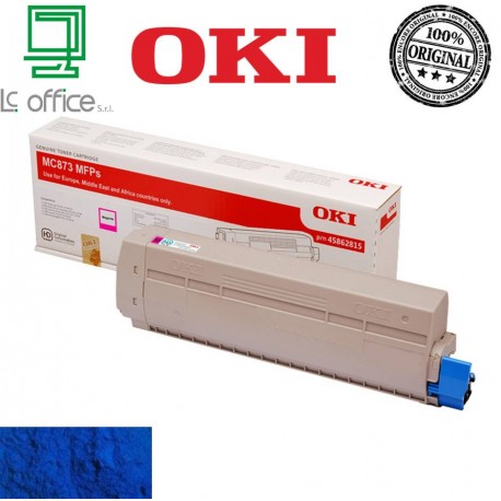 Toner ORIGINALE OKI Cyan 45862816