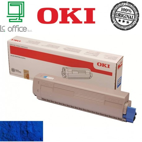 Toner ORIGINALE OKI Cyan 45862839