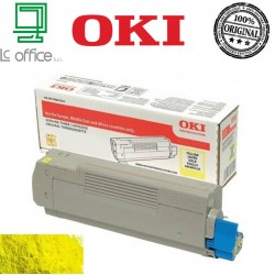 Toner Oki originale yellow 46507505