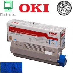 Toner Oki originale CYAN 46507615