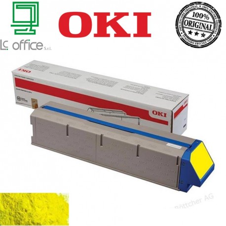 Toner Oki originale yellow 45536413