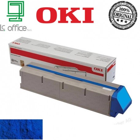 Toner Oki originale cyan 45536415