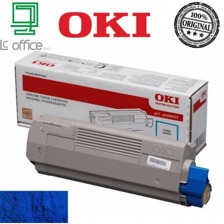 Toner originale OKI Cyan 45396303
