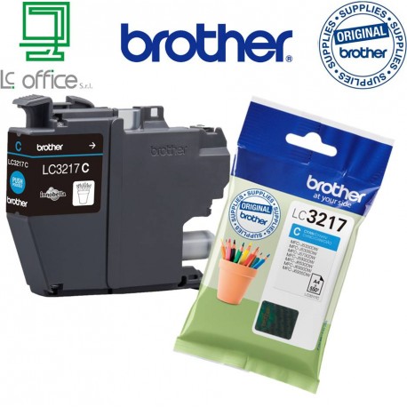 Cartucce originale Brother LC3217C