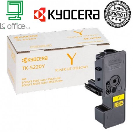 TK-5220Y Toner originale KYOCERA