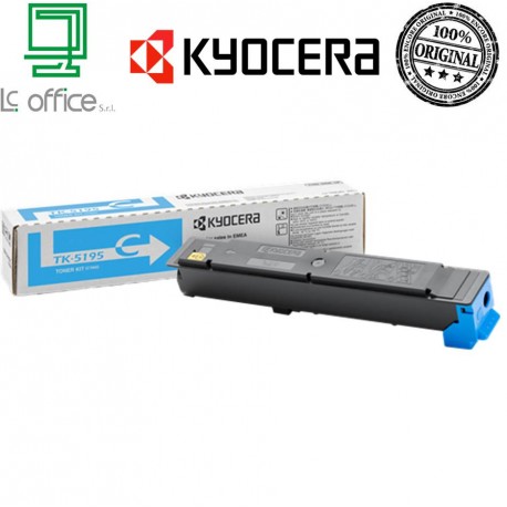 TK-5195C Toner originale KYOCERA 1T02R4CNL0