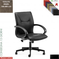 Sadia Poltrona semi direzionale rivestimento tessuto Angel class 1 IM