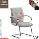 Sadia plus Poltrona interlocutore rivestimento tessuto Angel class 1 IM