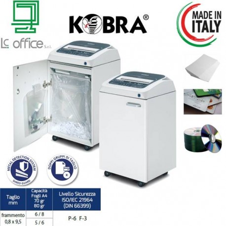 Distruggi Documenti Kobra 260 TS HS MD CD
