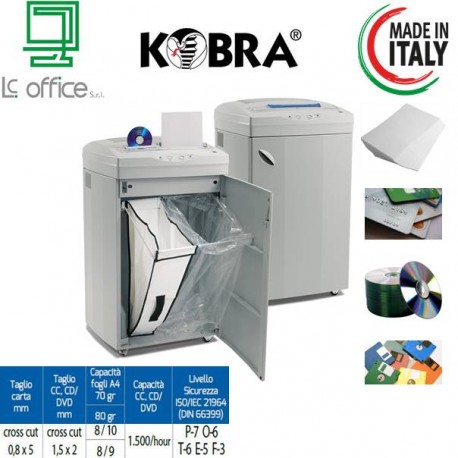 Distruggi Documenti Kobra 400 HS 6 COMBI
