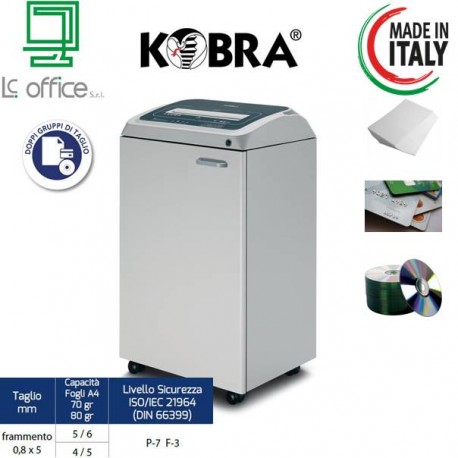Distruggi Documenti Kobra 310 TS HS 6 MD CD
