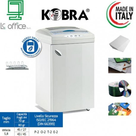 Distruggi Documenti Kobra 400 S5 PORTADOCUMENTI
