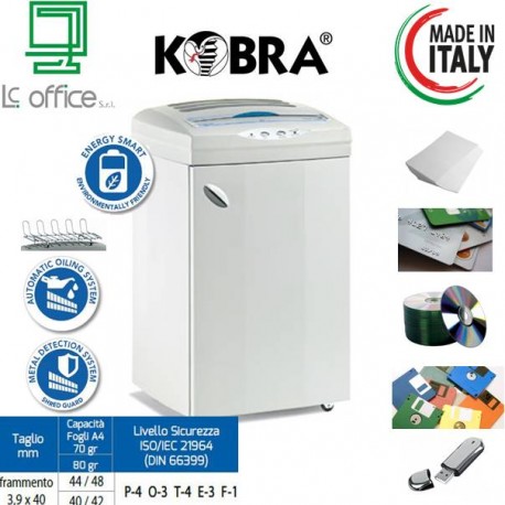 Distruggi Documenti Kobra 400 C4 PORTADOCUMENTI AO MD