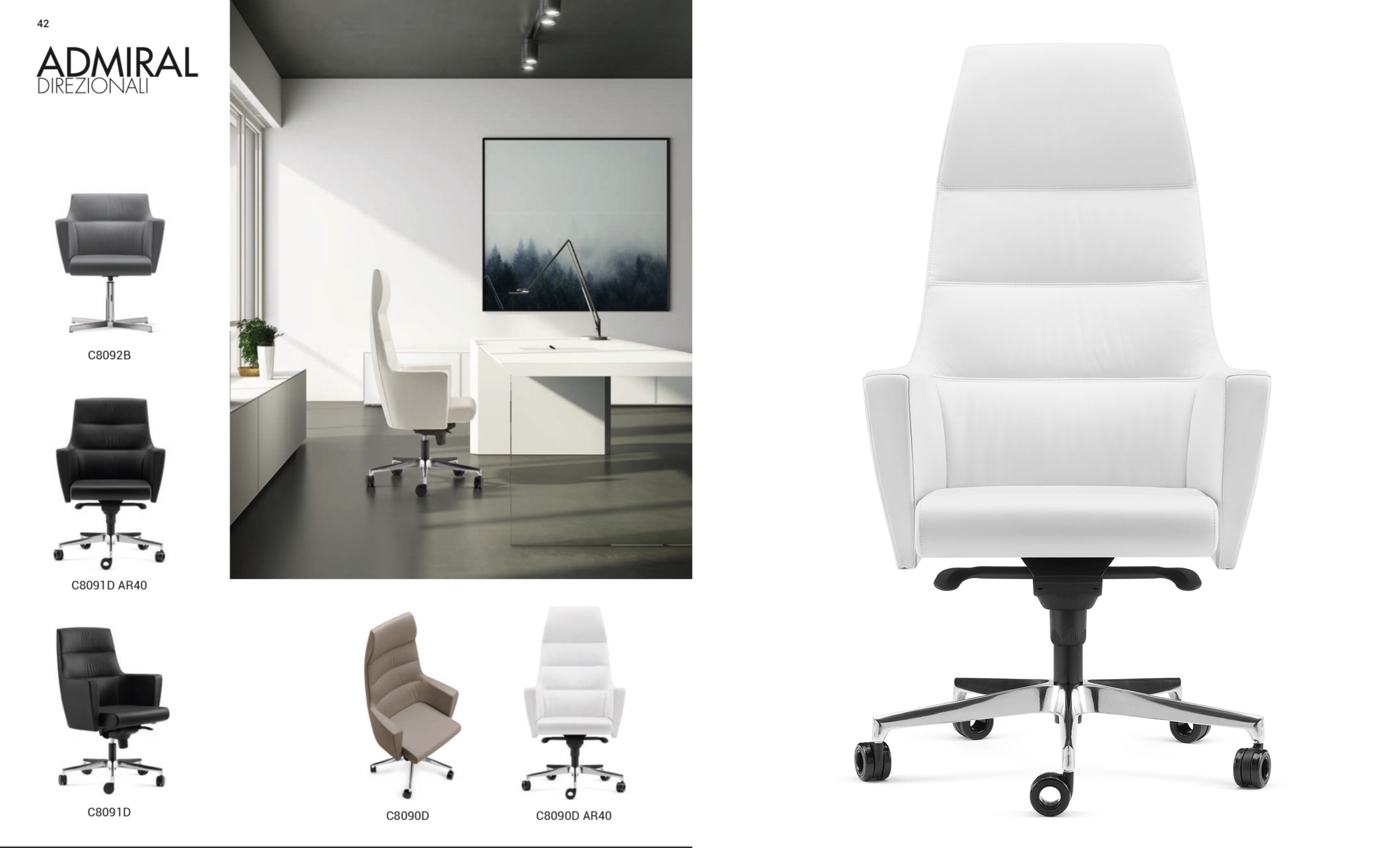 Modelli Sedute Admiral