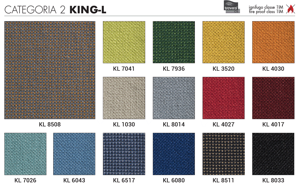 Tessuti omologati per sedie e poltrone ufficio