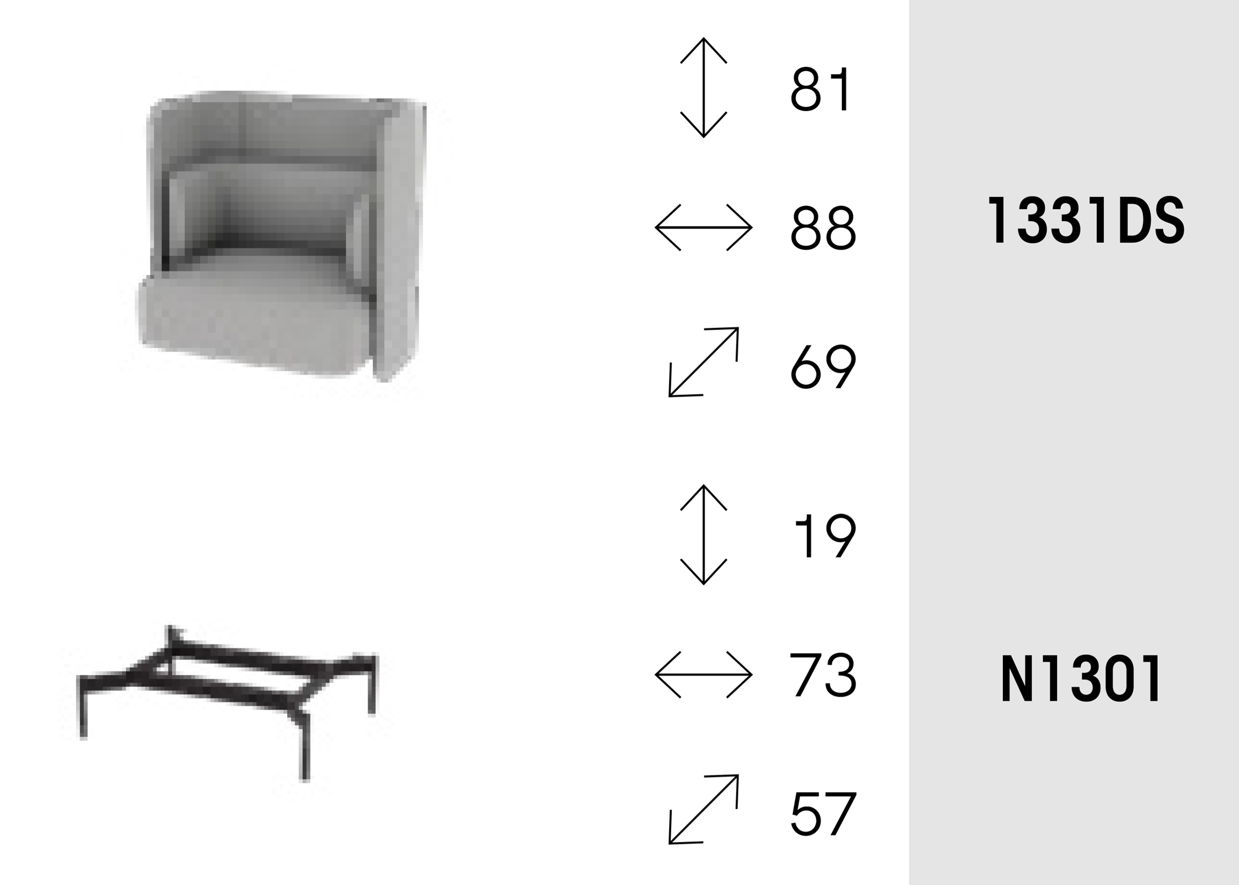 poltrone componibile Berirama