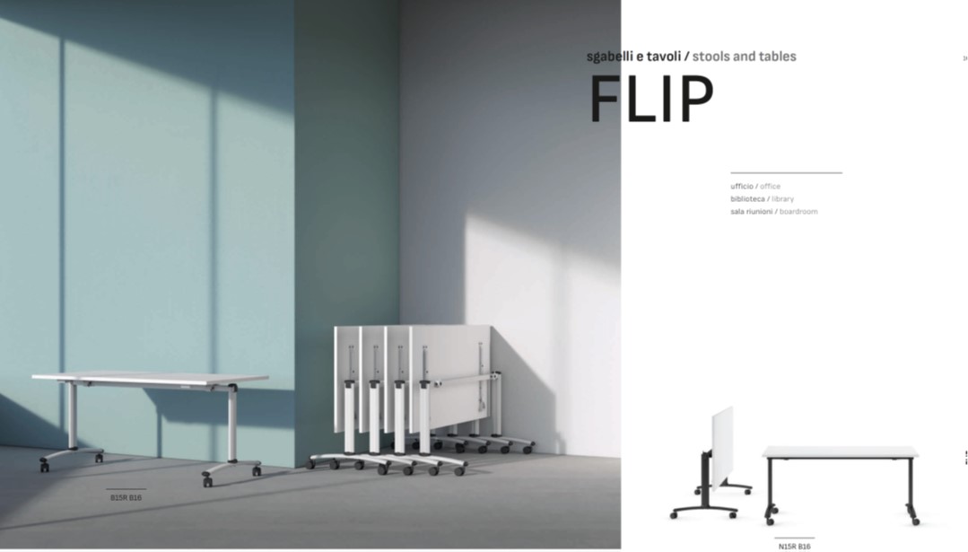 Tavoli Flip Elleci office