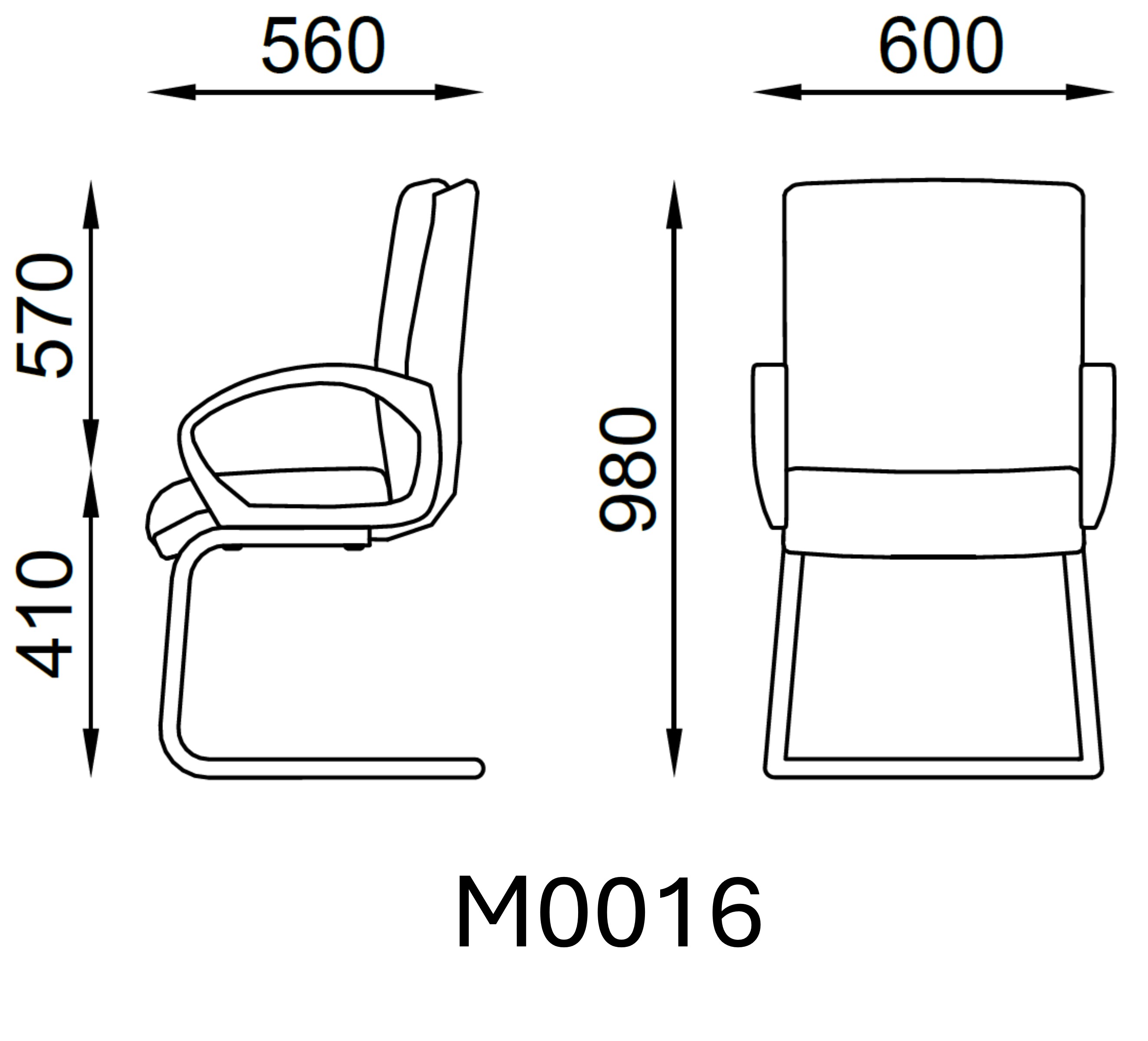 misure modello Meissa M0016