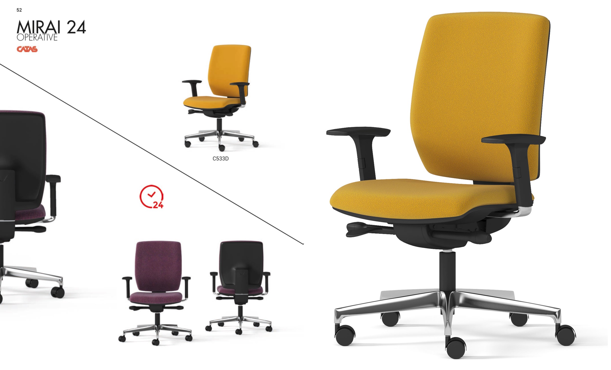 modelli sedute MIRAI 24