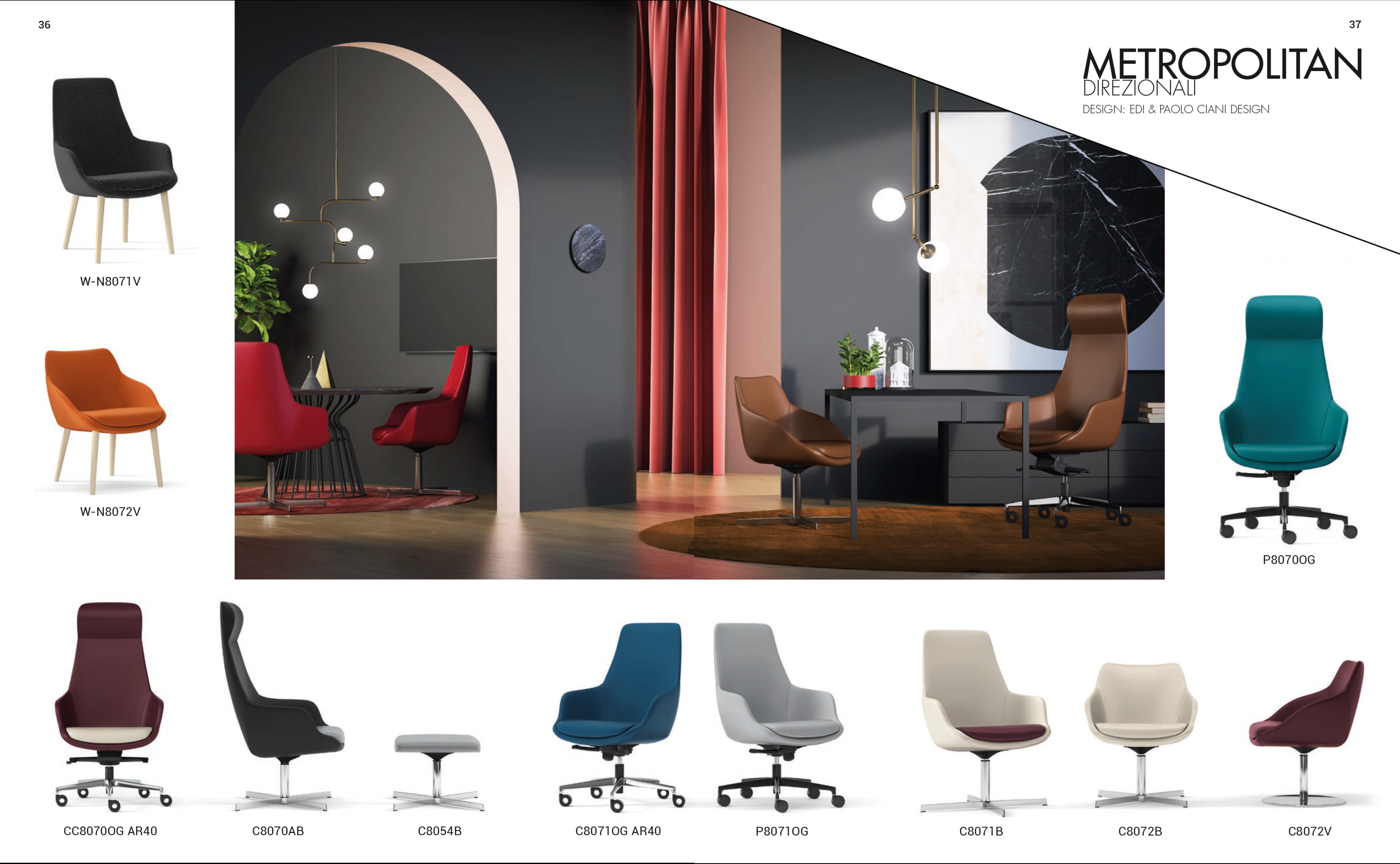 Modelli poltrone Metropolitan